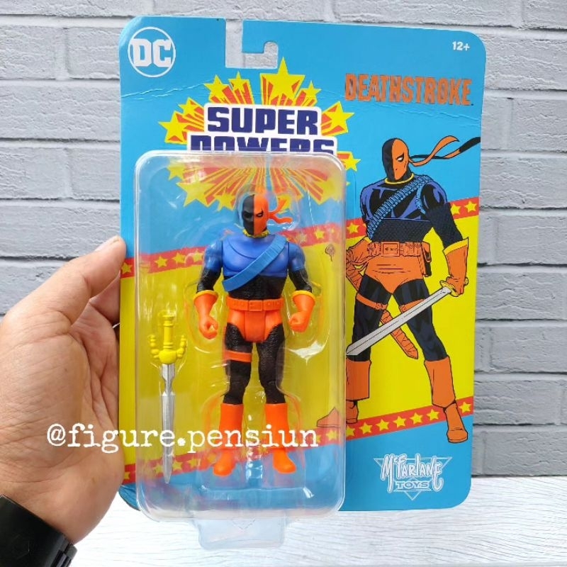 DC MCFARLANE TOYS SUPER POWERS DEATHSTROKE RETRO CLASSIC ACTION FIGURE