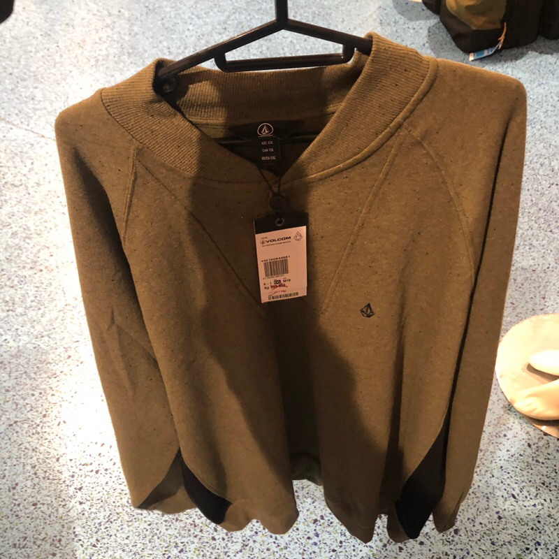 jaket pria volcom original mfl preview crew mto