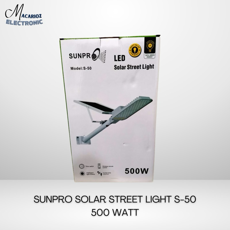 SUNPRO SOLAR STREET LIGHT S-50 500W