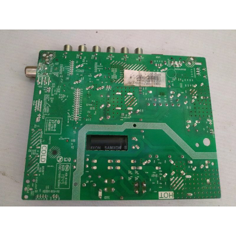 MB/MAINBOARD/MOTHERBOARD/MESIN TV SHARP LC32LE347I 32LE3471 kondisi matot