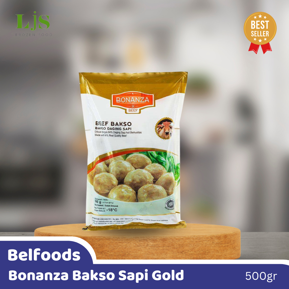 

Belfoods Bonanza Bakso Sapi Gold 500gr