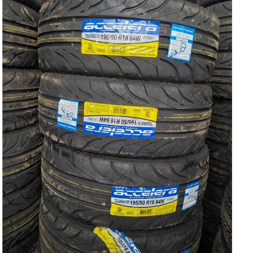 Ban Mobil R16 Ukuran 195 50 R16 Ban Rotasi Merk Accelera 651-SPORT Ban Smislick Tubles Berkualitas-P