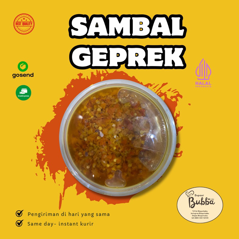 

Sambel Geprek Pedas