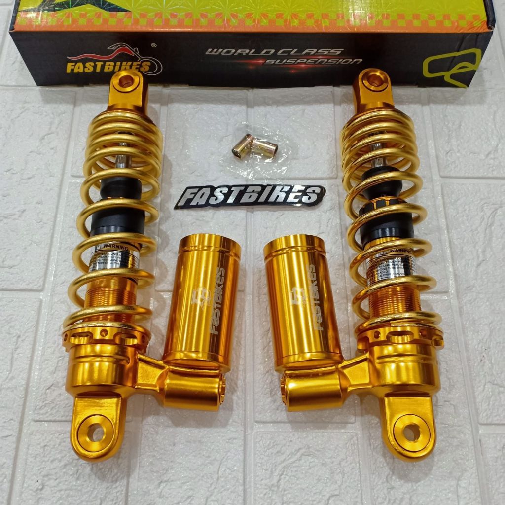 SHOCKBREAKER TABUNG BAWAH FAST BIKES TWOTONE MOTOR BEBEK 340MM 320MM 3280MM RXKING SUPRA JUPITER Z V