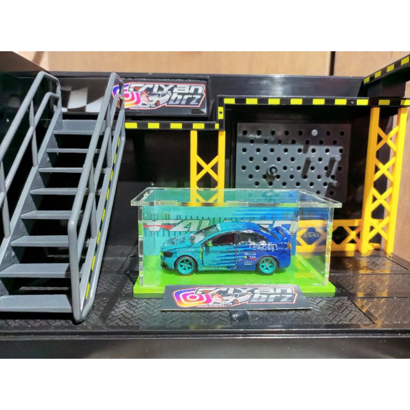 Diecast Tomica custom Mitsubishi Lancer evolution X