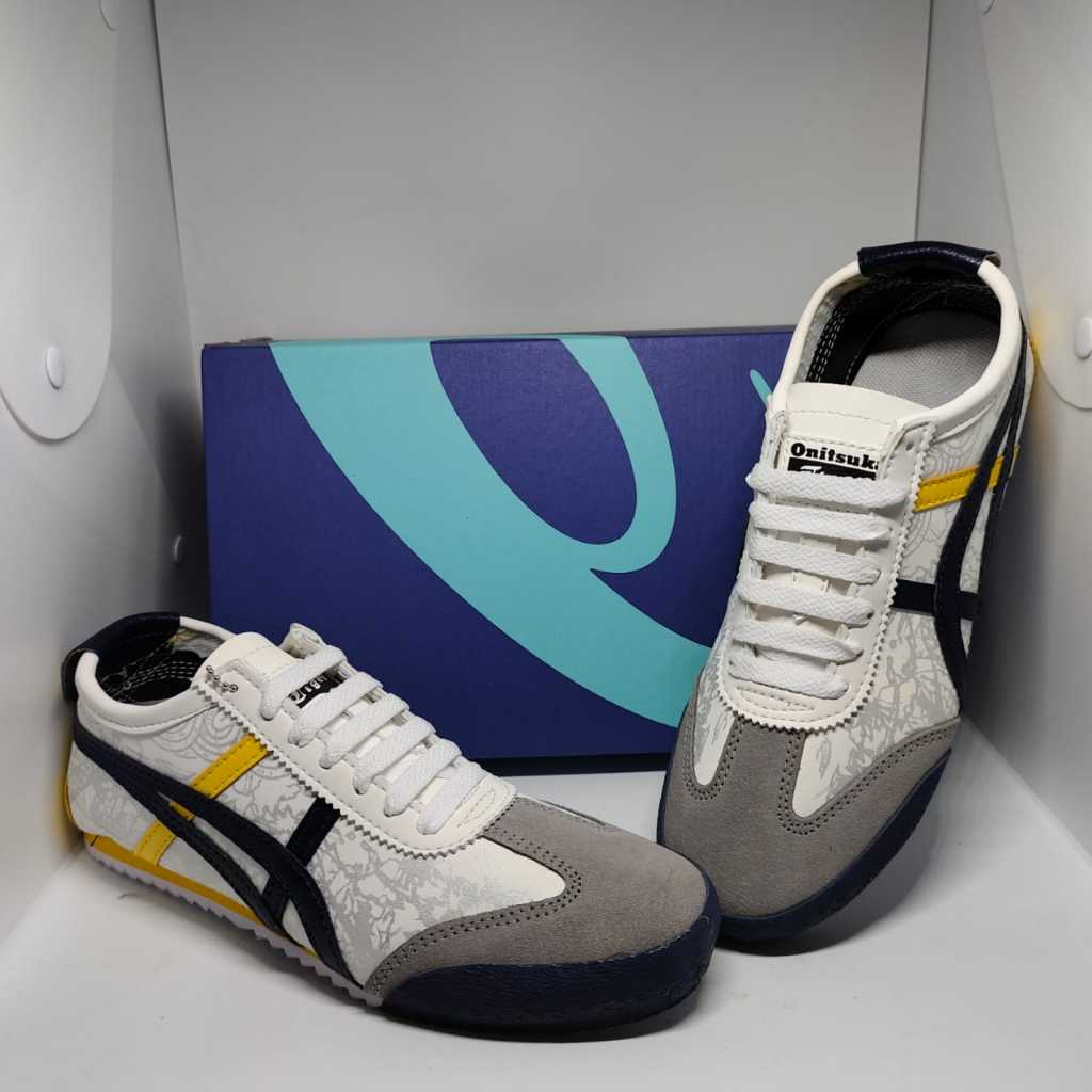 Sepatu Onitsuka Slip On Bahan Kanvas Tanpa Tali