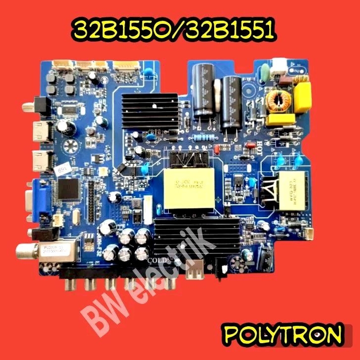 MB MAINBOARD TV POLYTRON PLD 32B1550 32b1550 32b1551 32B1551