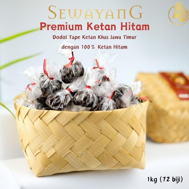 

Madumongso Ketan Hitam Premium 1kg ( 1000 ) isi 72 biji khas Jawa Timur Kediri