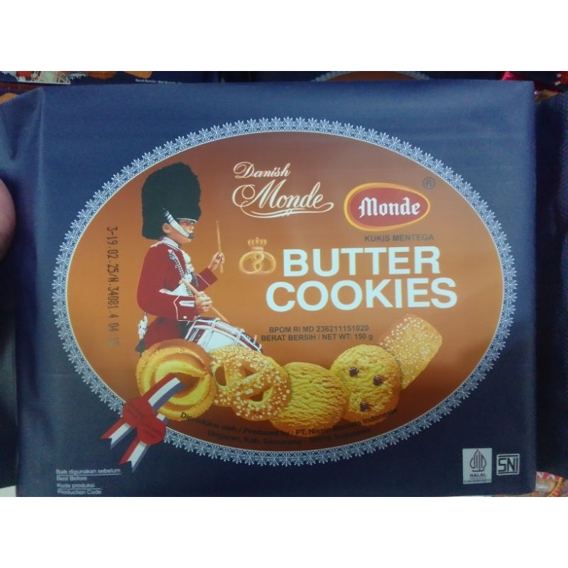 

Monde butter cookies