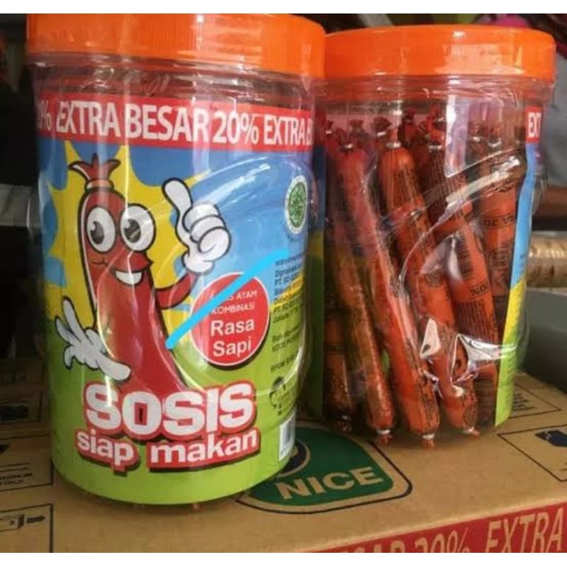 

SONICE SOSIS SAPI ISI 24+1 BISA BELI 1 ATAU 2 TOPLES