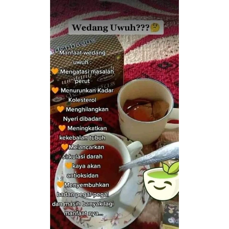 

teh pembasmi kolesterol wedang uwuh nasa