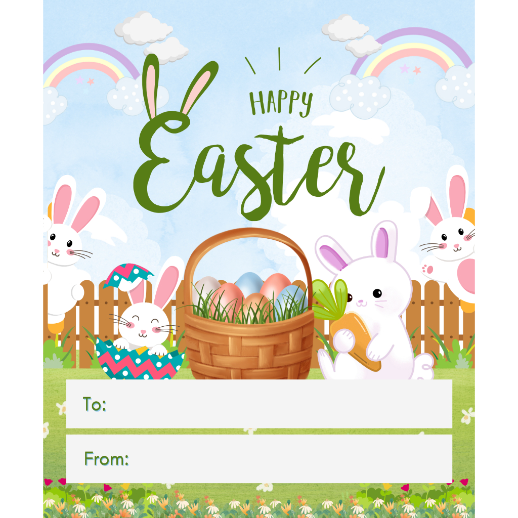 Hangtag Paskah Hang Tag Easter