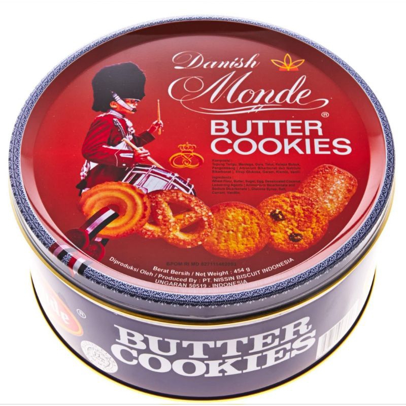 

Monde Butter Cookies Blue 454 g