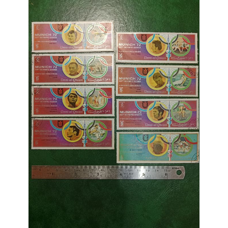 

Prangko Negara2 Teluk 8 Pcs Tahun 1972 USED
