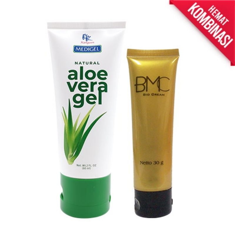 paket hemat salep BMC CREAM free medigel aloe vera