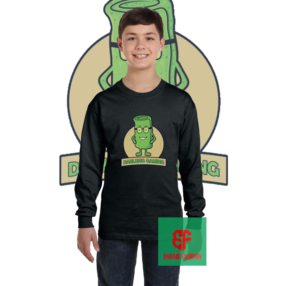 KAOS ANAK LENGAN PANJANG DARLUNG GAMING