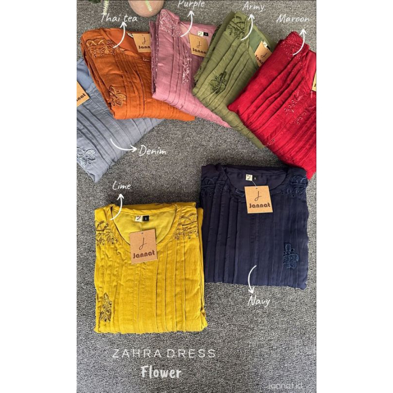 sale zahra dress by jannat