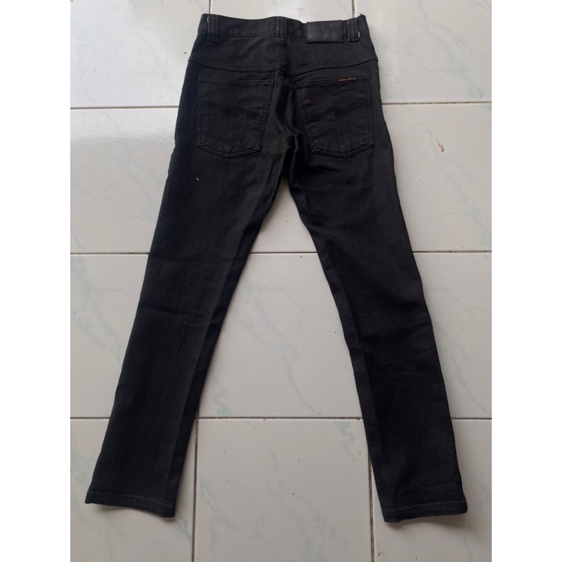 celana nudie hitam black second bekas
