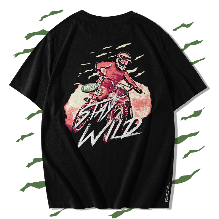 Kaos Baju Motor Pria Mudxracer Trail Adventure Vintage Vol15