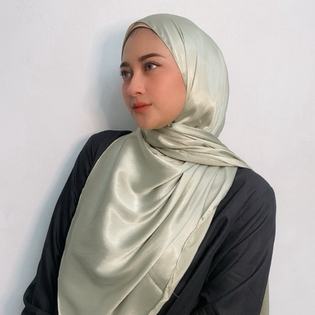 Sage Green Pashmina Silk