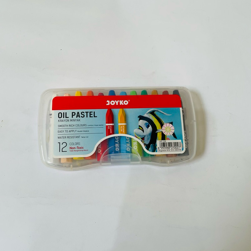 

JOYKO Crayon Oil Pastel 12 Warna (1 Pcs)