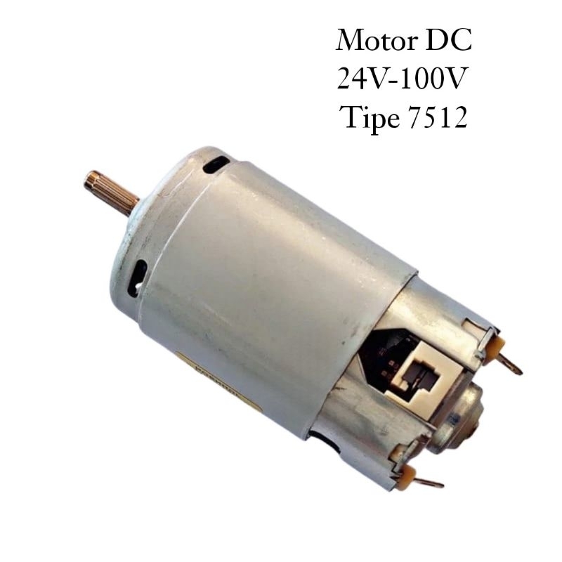 Dinamo dc motor DC 7512 12v-100v