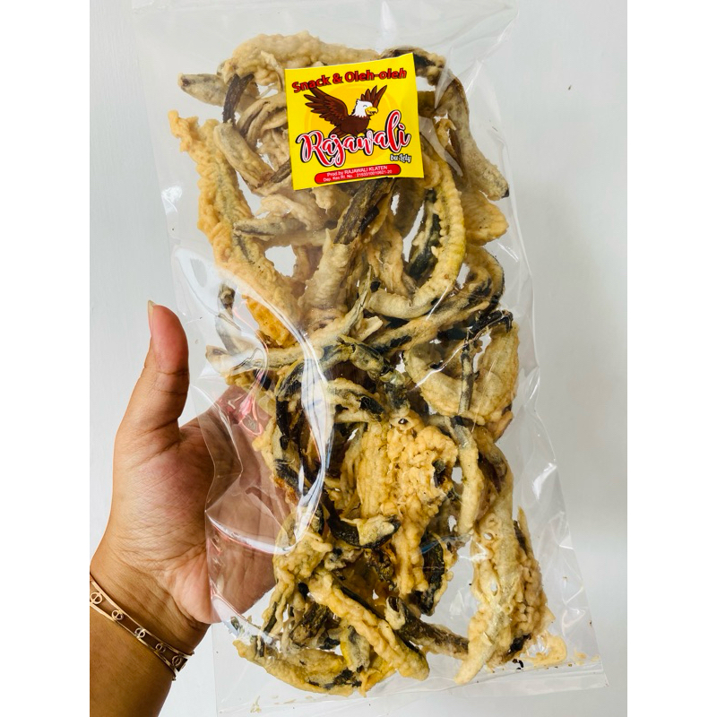 

250gr KERIPIK BELUT PREMIUM RAJAWALI BU LELY OLEH OLEH GURIH RENYAH