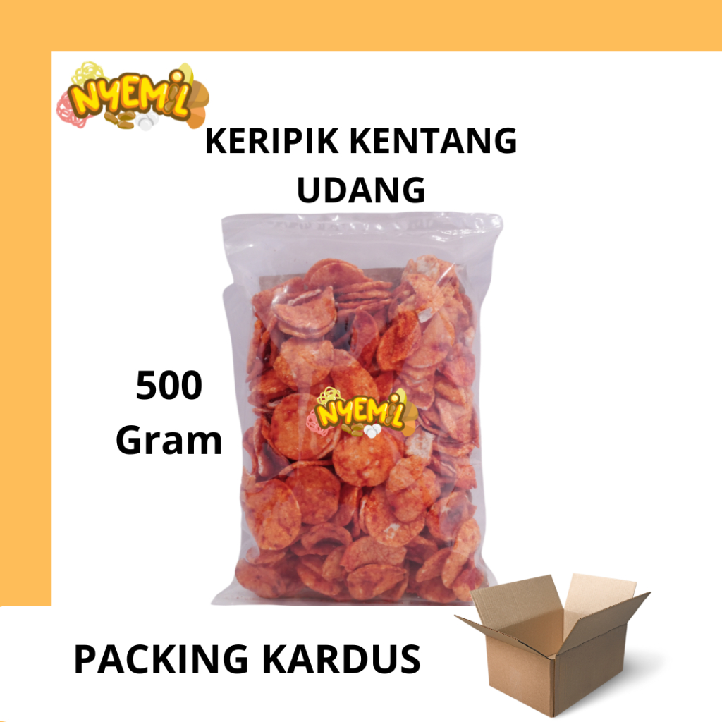 

Kripik Kentang Udang 500gr