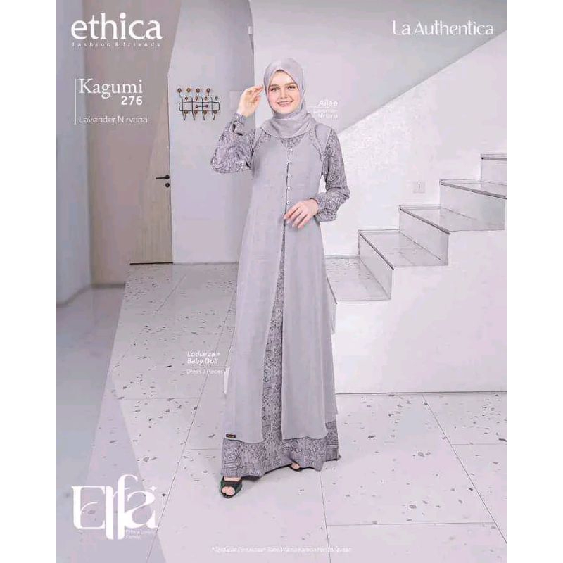 dress Kagumi 276 Lavender Nirvana S ori by ethica