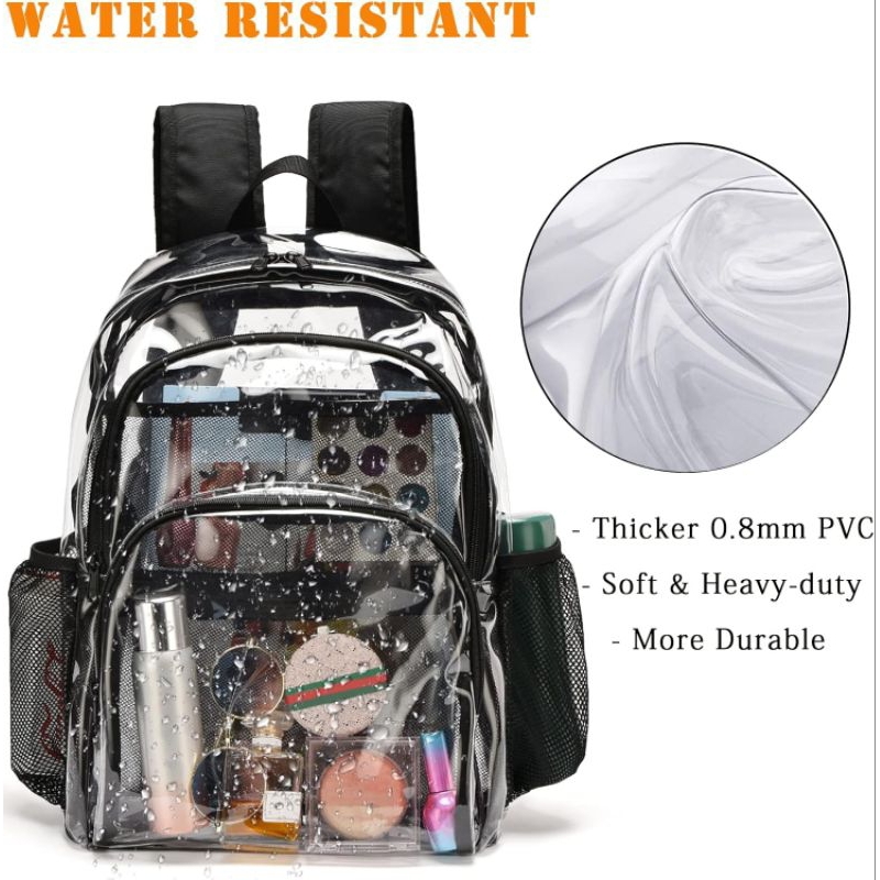 tas ransel  transparan