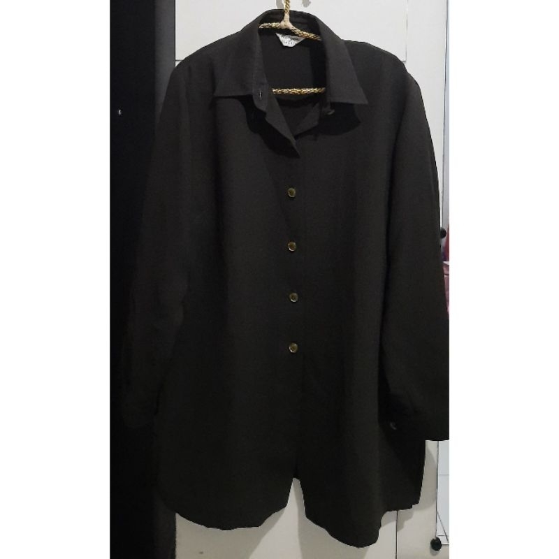 Preloved - Jas hitam formal wanita