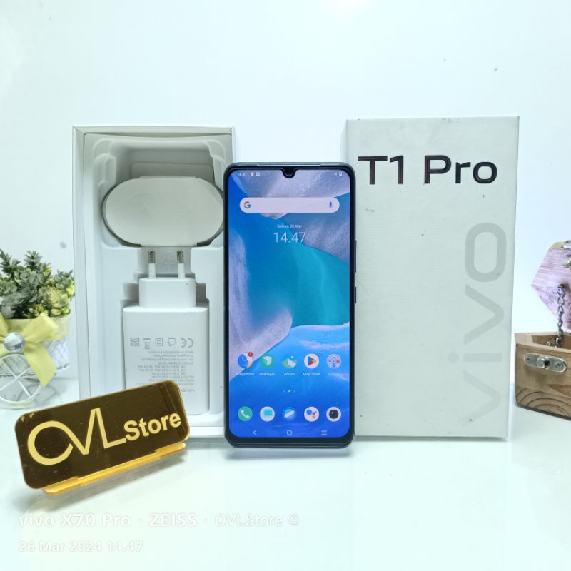 HP SECOND MURAH VIVO T1 PRO 5G RAM 8/128 GB GARANSI RESMI