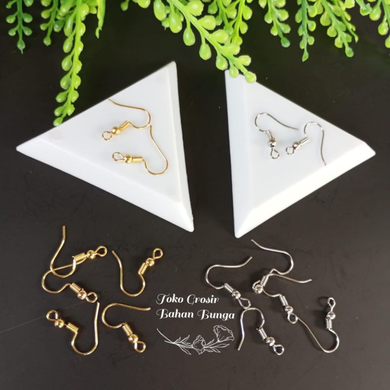 Kait Anting - 12 Pcs Kait Anting - Pengait Anting
