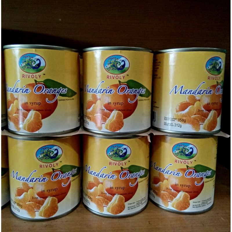 

MANDARIN ORANGE WILMOND/RIVOLY 312 GRAM BUAH JERUK KALENG