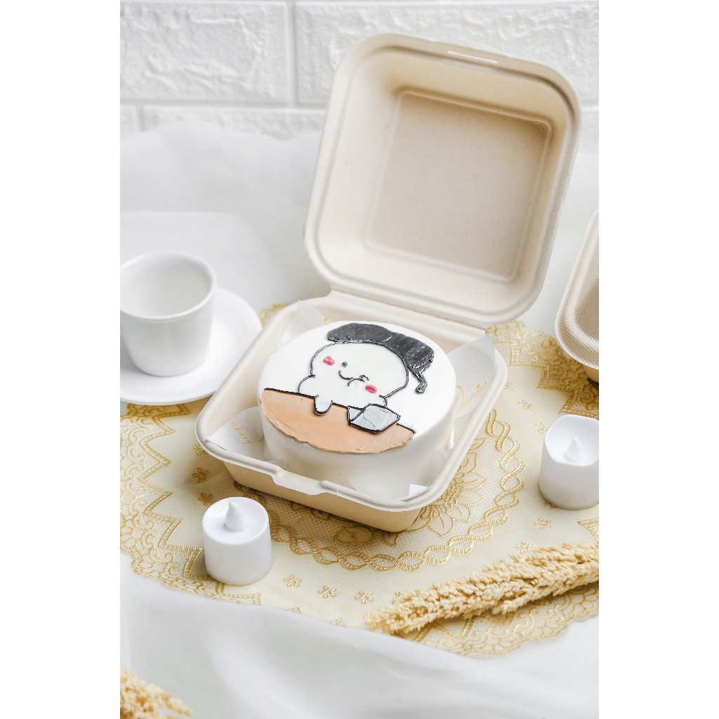 

Kue Tart Bento Karakter Korea Diameter 10cm/15cm (Karakter 20)