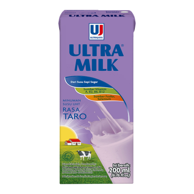 

ULTRA MILK Susu UHT Taro 200 ml