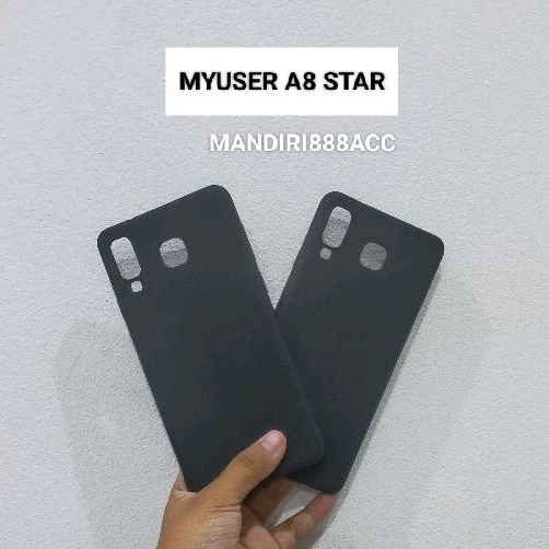 CASE SAMSUNG A8 STAR SOFTCASE SILIKON MYUSER NEWGENE CASING