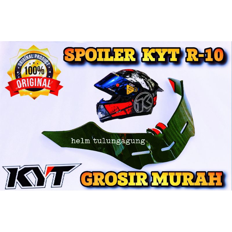 HARGA GROSIR SPOILER VARIASI KYT R-10 TERMURAH!!!