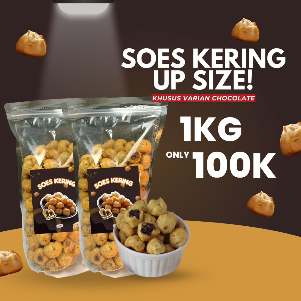 

Sus Kering Varian Rasa Coklat Kemasan 1kg Emmh Snack