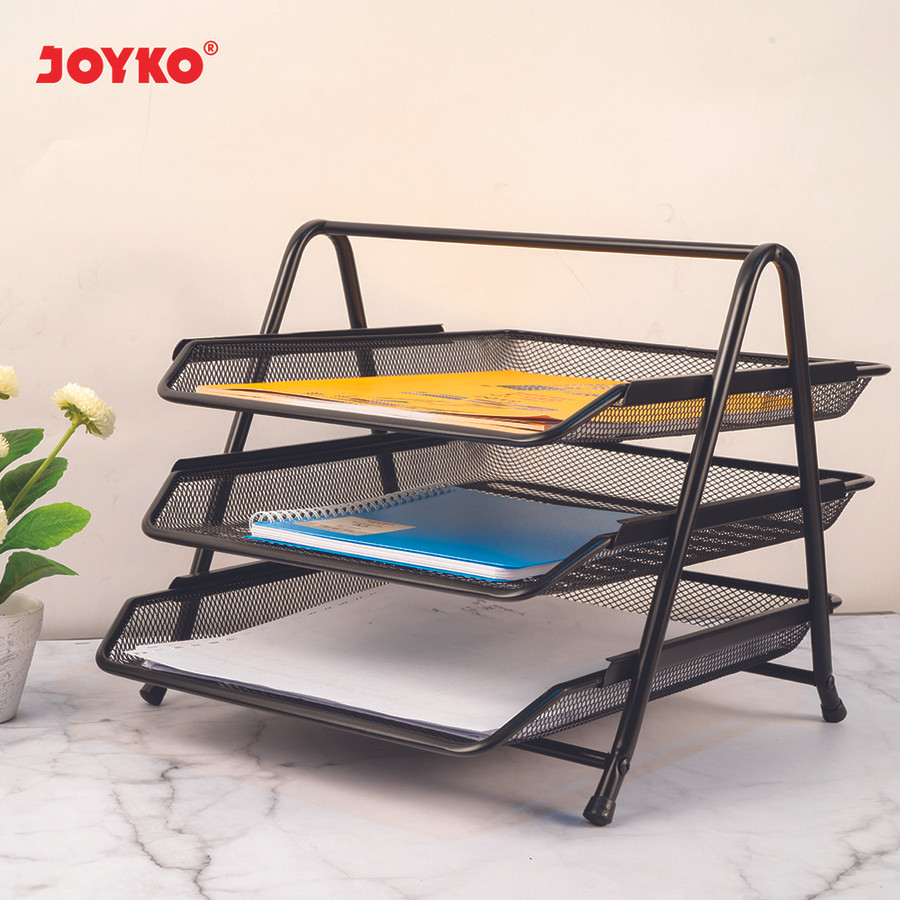 

Joyko, Document Tray 3 Tier Dt-25 / Rak Dokumen 3 Tingkat / Rak Wadah Dokumen / Joyko, Document Tray Dt-25