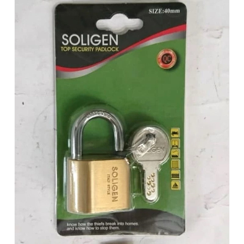 Gembok PER KOMPUTER SOLIGEN 40mm PENDEK