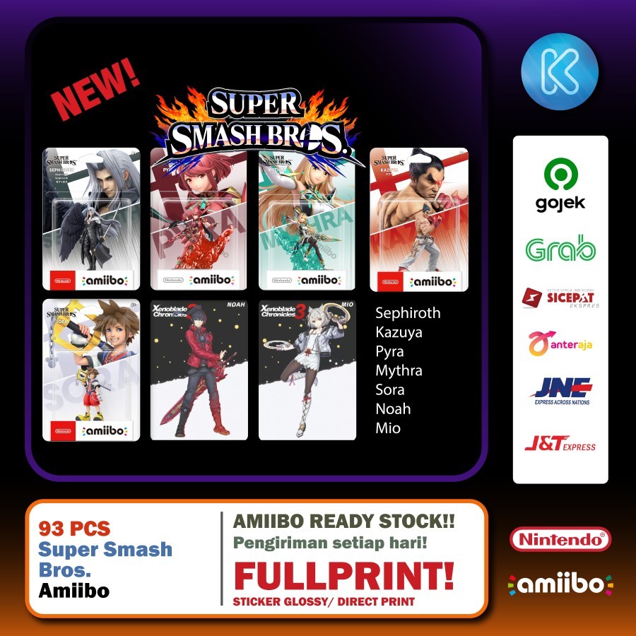 Amiibo Super Smash Bros Clone Amiibo Card Nintendo