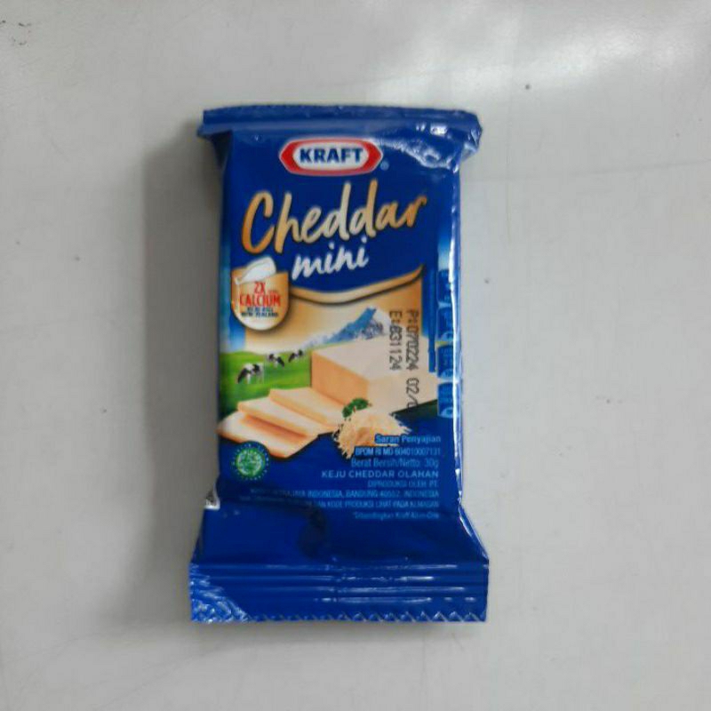

Kraft Cheddar Mini 30 gr