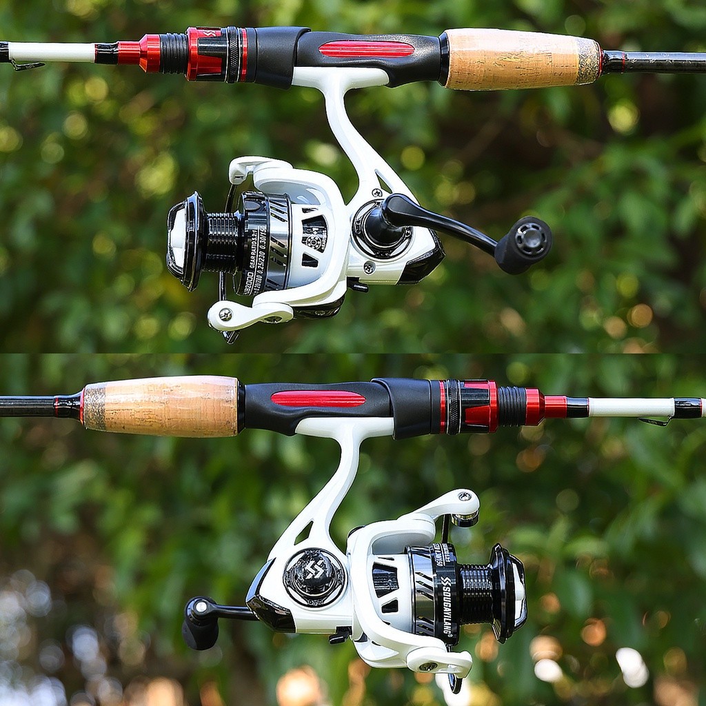 BESTPROMO SOUGAYILANG REEL PANCING MODEL BARU, REEL PANCING BERPUTAR TIPE 2000-3000 PEGANGAN EVA