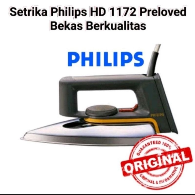 setrika philips hd 1172 original setrika philips hd 1172 original