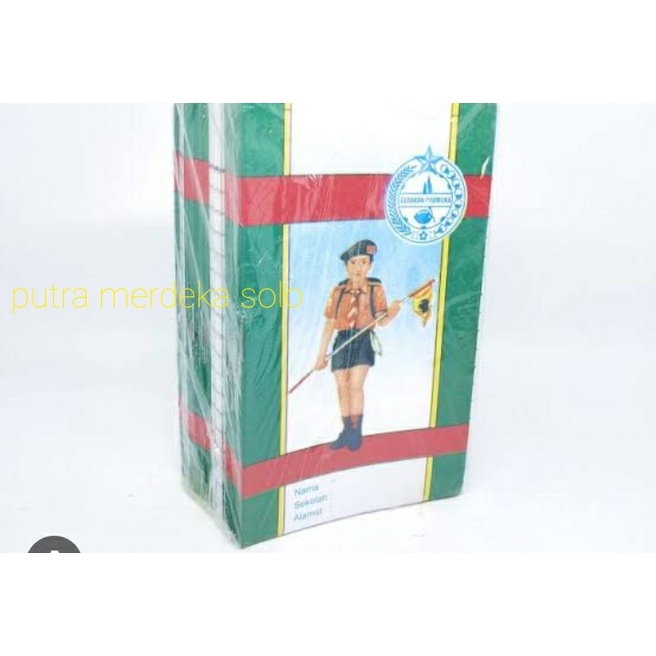 

Notes / Note / Buku Pramuka / Catatan Pramuka Kecil 100 Buku 7.5 x 12.7 cm / Gerakan Pramuka
