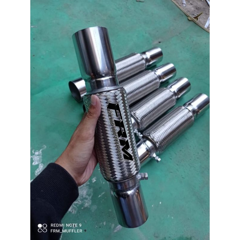 KNALPOT FLEKSIBEL Universal Mobil dan Truk, Canter, Ragasa, Giga, Hino Dutro, Engkel, Giga dll