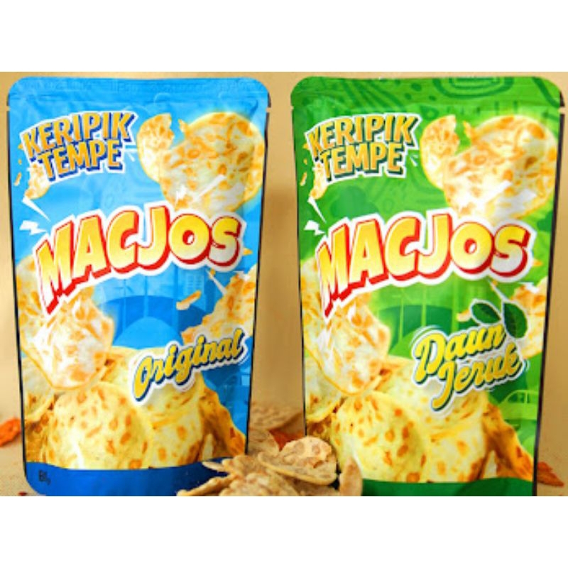 

maCjos makaroni jos - keripik tempe 100gr