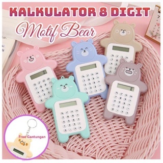 

Gantungan Kunci Kalkulator Karakter 8 Digit Portable