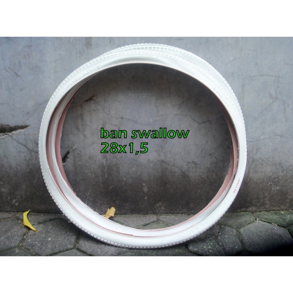 BAN SEPEDA ONTHEL BAN LUAR ONTHEL BAN SWALLOW BAN ONTHEL 28 WARNA PUTIH